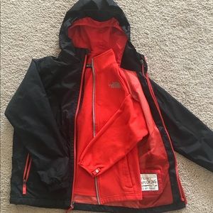 Boys North Face Triclimate Jacket